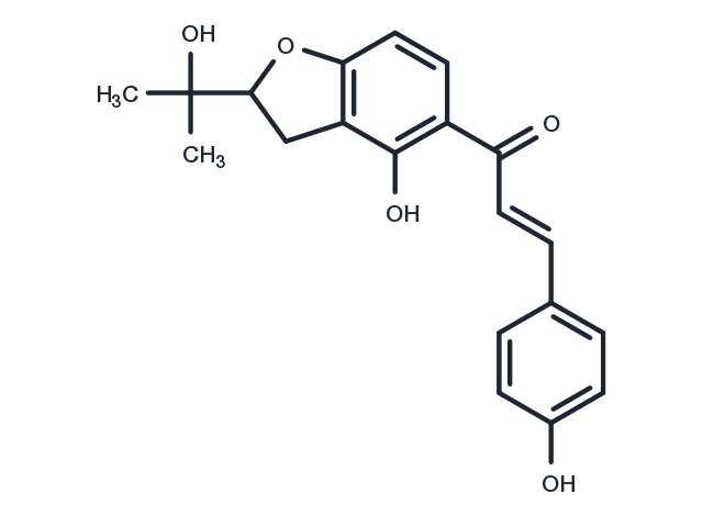 Bakuchalcone Chemical Structure
