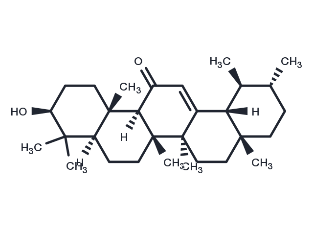 11-oxo-alpha-amyrin Chemical Structure