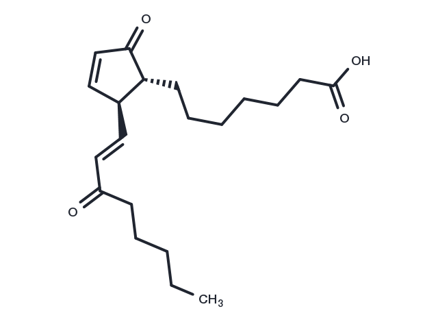 15-keto Prostaglandin A1 Chemical Structure