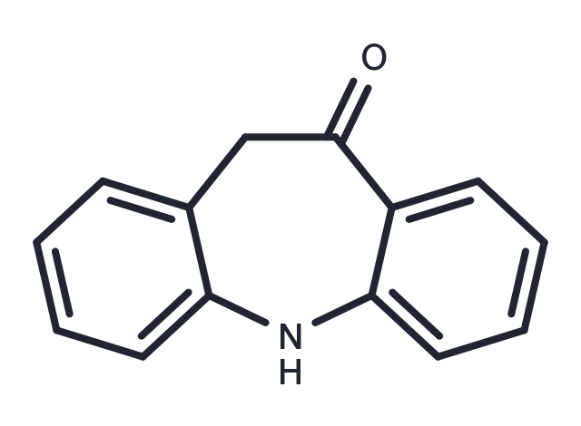 De(5-carboxamide)oxcarbazepine Chemical Structure