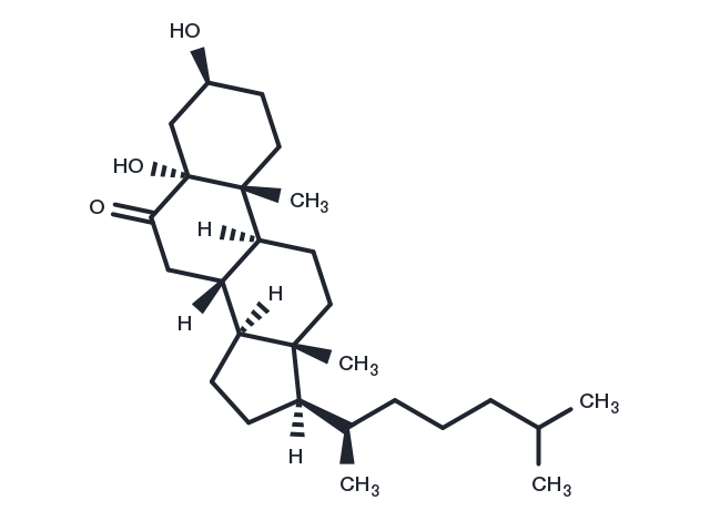 5α-Hydroxy-6-keto cholesterol Chemical Structure
