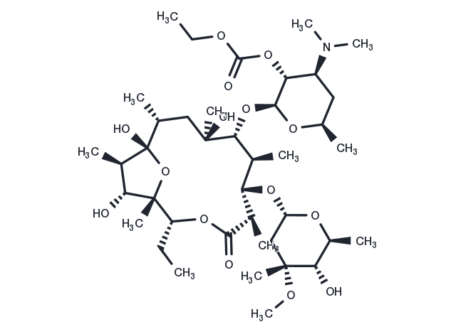 Erythromycin ethyl carbonate Chemical Structure