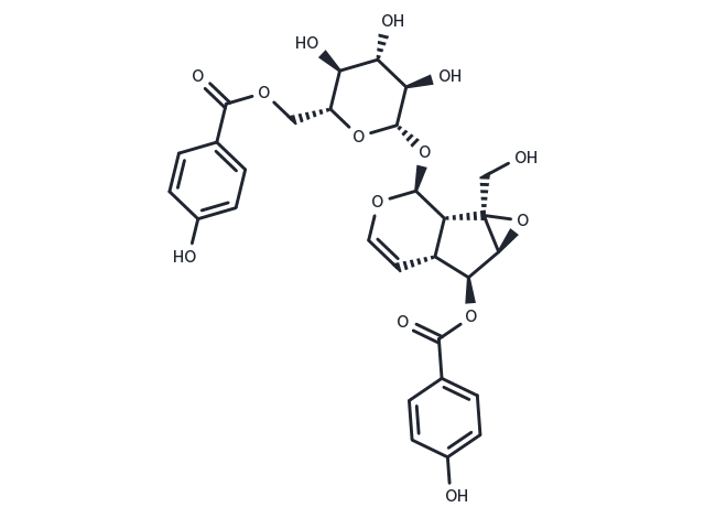 6'-O-p-Hydroxybenzoylcatalposide Chemical Structure