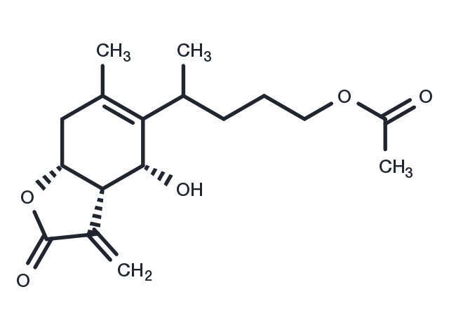 1-O-Acetyl britannilactone Chemical Structure