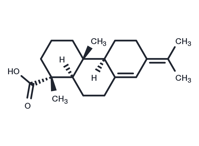 Neoabietic acid Chemical Structure