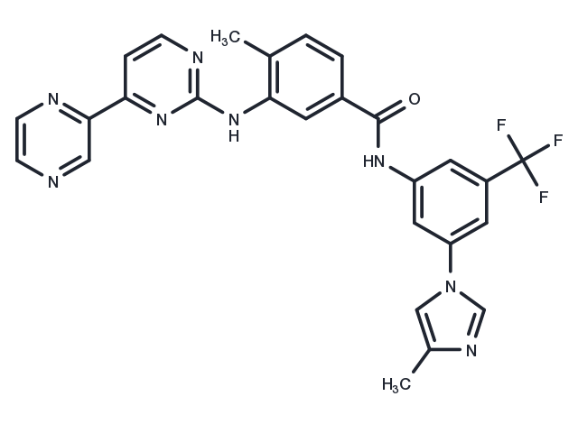Radotinib Chemical Structure