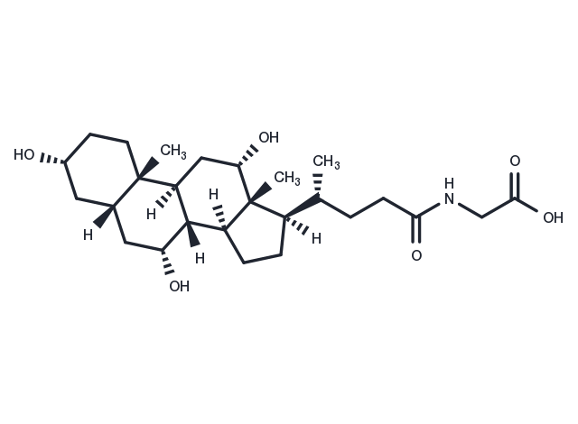Glycocholic acid Chemical Structure