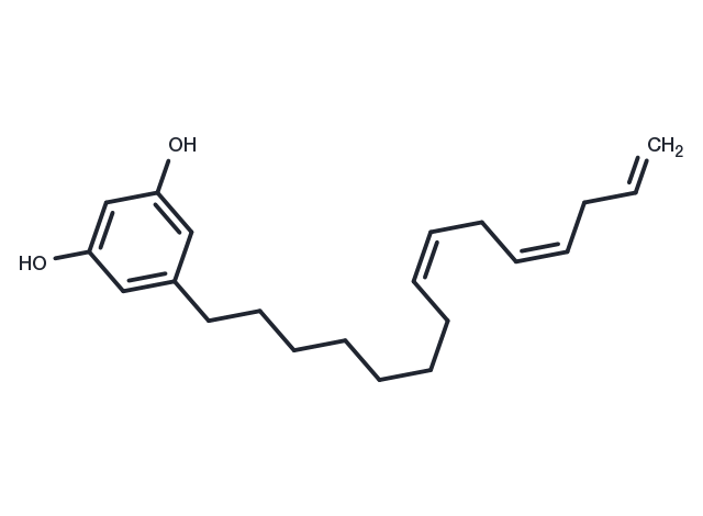 Cardol triene Chemical Structure