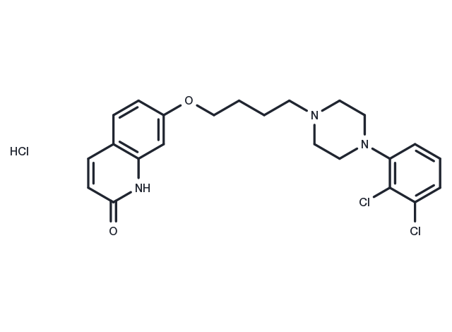 Dehydro Aripiprazole (hydrochloride) Chemical Structure
