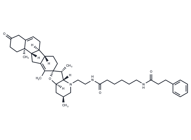 KAAD-Cyclopamine Chemical Structure