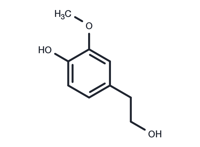 Homovanillyl alcohol Chemical Structure