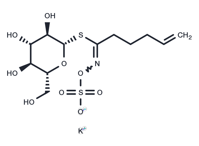 Glucobrassicanapin potassium Chemical Structure