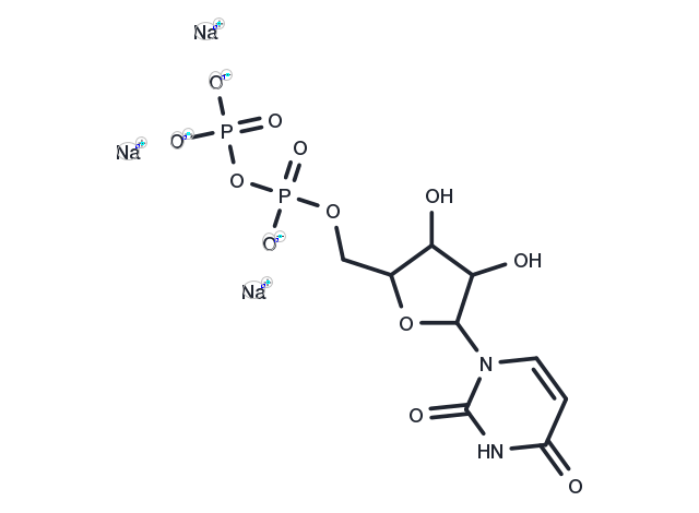 Uridine 5'-diphosphate sodium salt Chemical Structure