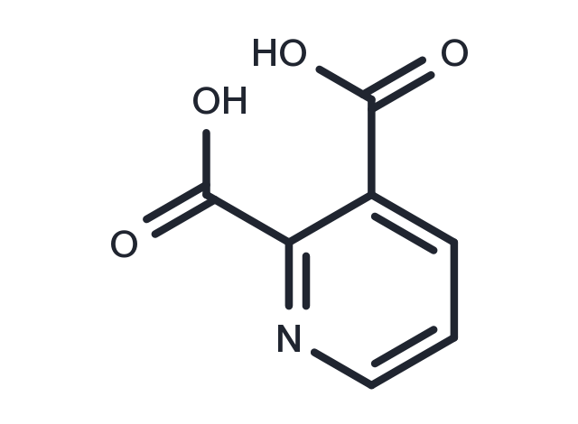 2-3-Pyridinedicarboxylic acid Chemical Structure