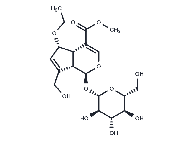 6-Ethoxygeniposide Chemical Structure