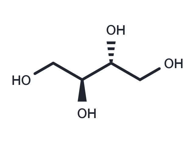meso-Erythritol Chemical Structure