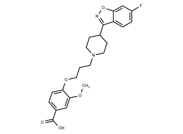 Iloperidone metabolite P95 Chemical Structure