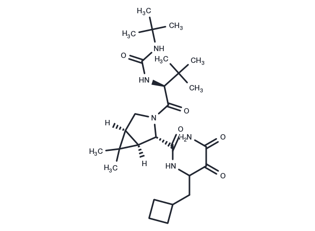 Boceprevir Chemical Structure