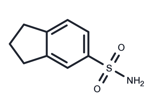 2,3-dihydro-1H-indene-5-sulfonamide Chemical Structure