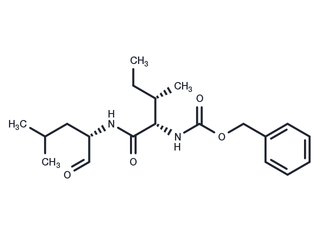 Z-Ile-Leu-aldehyde Chemical Structure