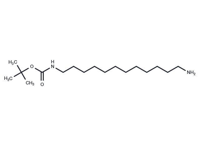 Boc-NH-C12-NH2 Chemical Structure