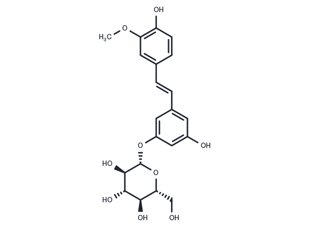 Isorhapontin Chemical Structure
