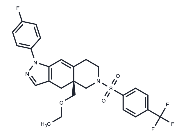 CORT-108297 Enantiomer Chemical Structure