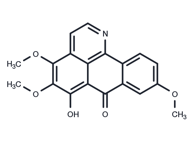 Dauriporphinoline Chemical Structure