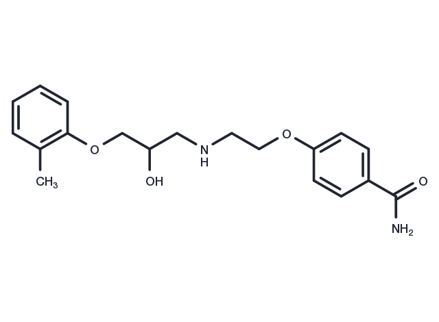 Tolamolol Chemical Structure
