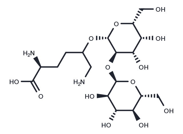 Glucosylgalactosylhydroxylysine Chemical Structure