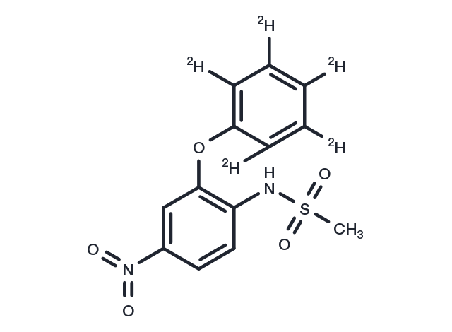 Nimesulide D5 Chemical Structure