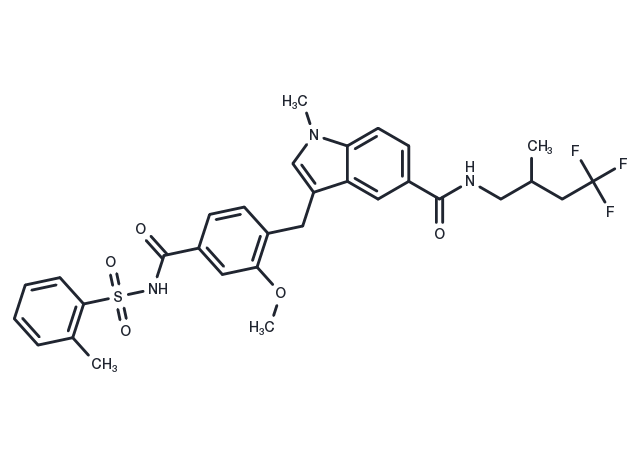 LTD4 antagonist 1 Chemical Structure