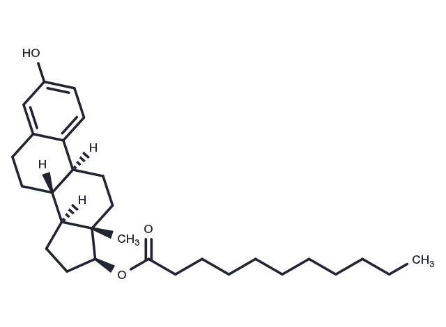 Estradiol undecylate Chemical Structure