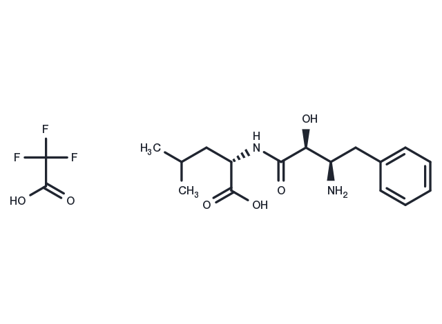 Bestatin trifluoroacetate Chemical Structure