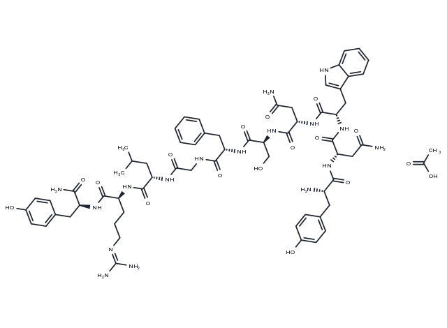 Kisspeptin-10, rat acetate(478507-53-8 free base) Chemical Structure