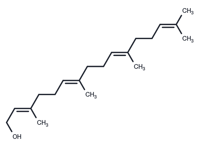 Geranylgeraniol Chemical Structure