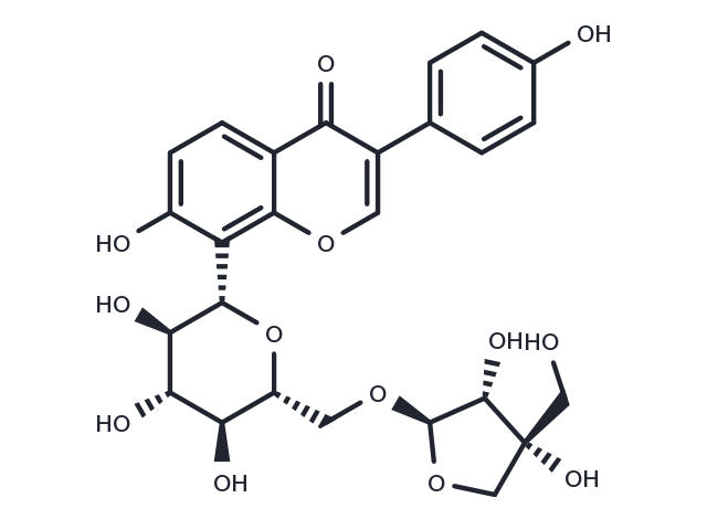 Mirificin Chemical Structure