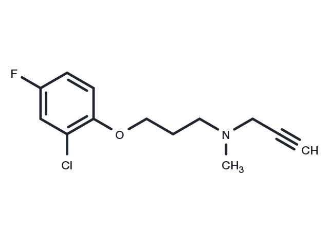 Fluoroclorgyline Chemical Structure