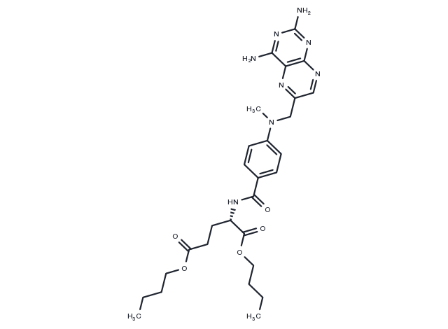 Methotrexate di-n-butyl ester Chemical Structure