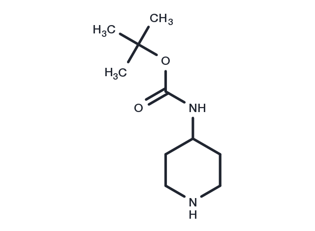 4-(N-Boc-amino)piperidine Chemical Structure