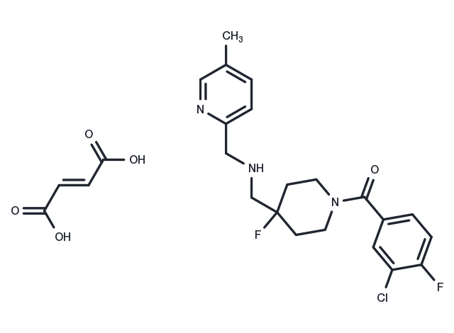 Befiradol fumarate Chemical Structure