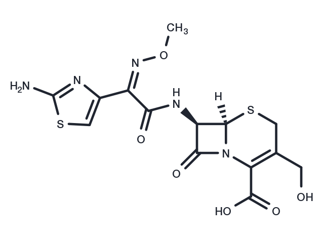 Desacetylcefotaxime Chemical Structure
