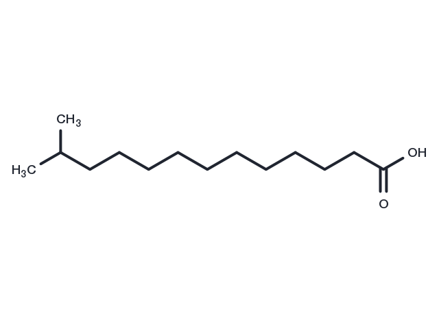Isomyristic acid Chemical Structure