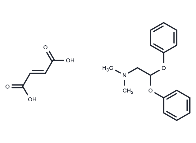 Medifoxamine fumarate Chemical Structure