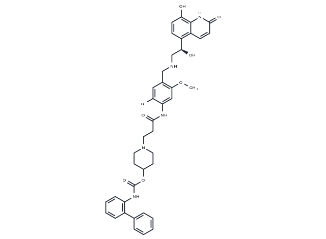 Batefenterol Chemical Structure