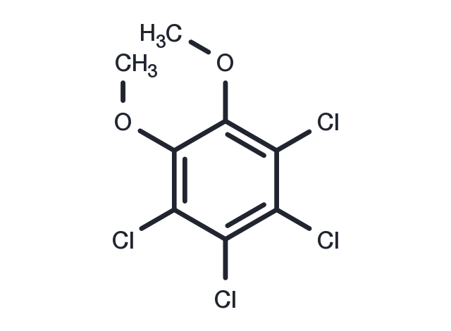 Tetrachloroveratrole Chemical Structure