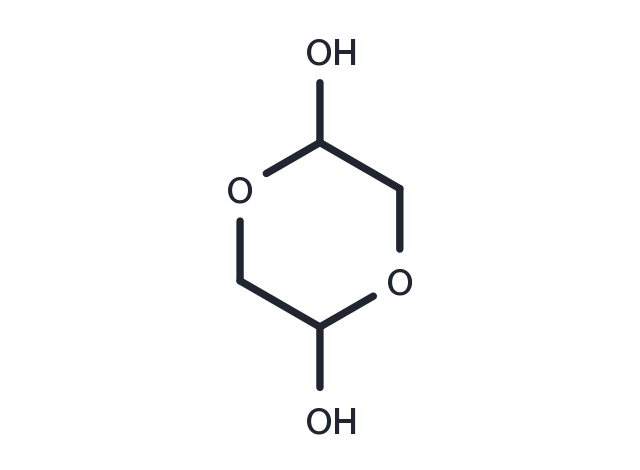 1,4-Dioxane-2,5-diol Chemical Structure