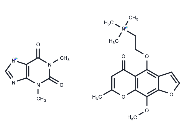 Visnafylline Chemical Structure