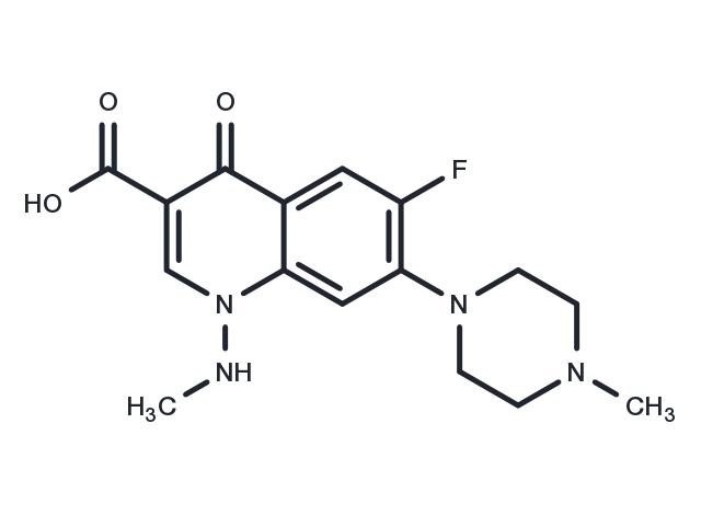 Amifloxacin Chemical Structure