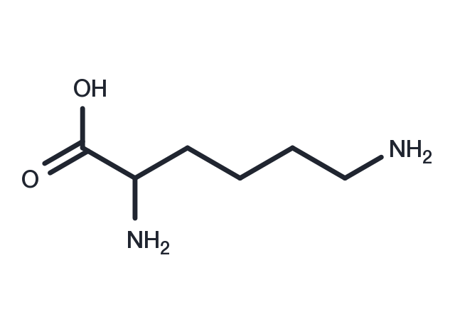 DL-Lysine Chemical Structure